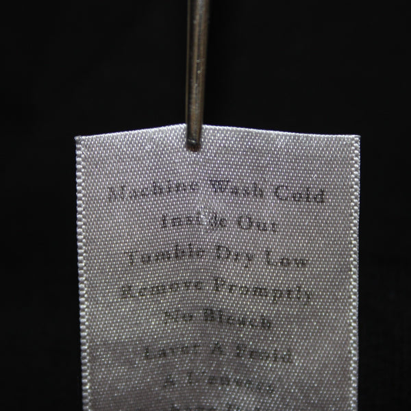 Frank Eileen Pant Sz S x 24 Black Elastic Waist 100% Cotton Ankle Pant