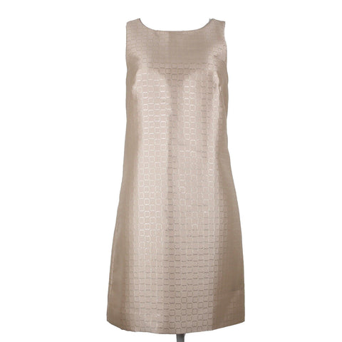 Ann Taylor NEW $149 Sz 8 Light Pink Rose Gold Lined Rayon Polyester Dress