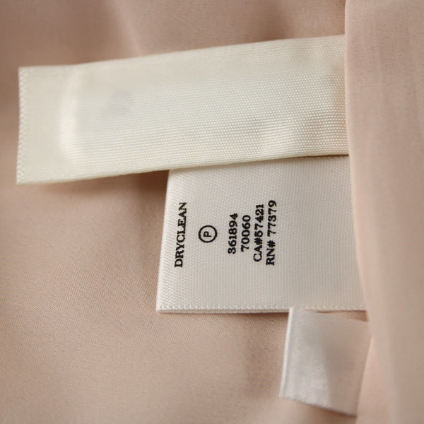 Ann Taylor NEW $149 Sz 8 Light Pink Rose Gold Lined Rayon Polyester Dress