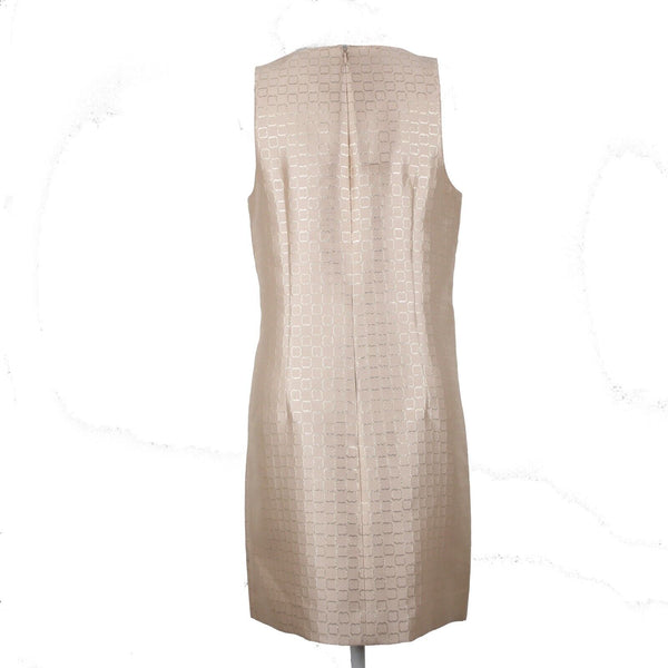 Ann Taylor NEW $149 Sz 8 Light Pink Rose Gold Lined Rayon Polyester Dress