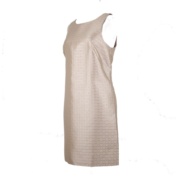 Ann Taylor NEW $149 Sz 8 Light Pink Rose Gold Lined Rayon Polyester Dress