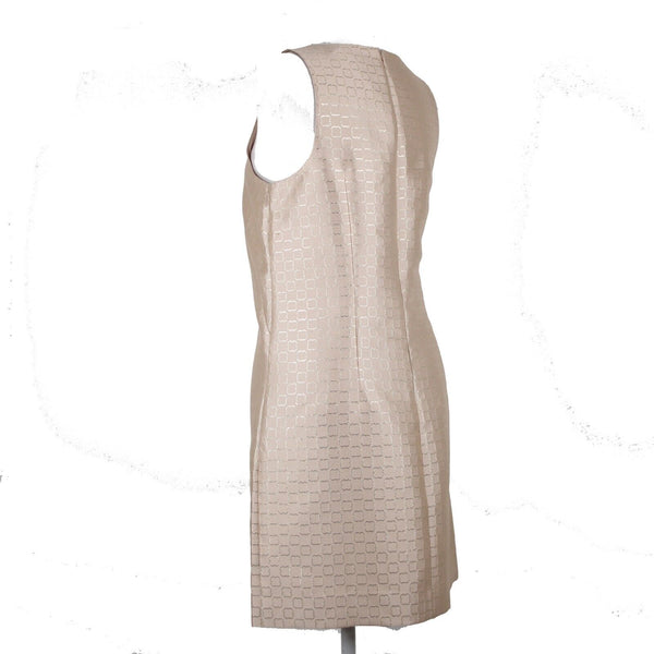 Ann Taylor NEW $149 Sz 8 Light Pink Rose Gold Lined Rayon Polyester Dress