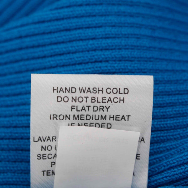 Joseph A NEW $58 Sz L Aqua Ribbed Kimono Sleeve Rayon Blend Knit Sweater Top