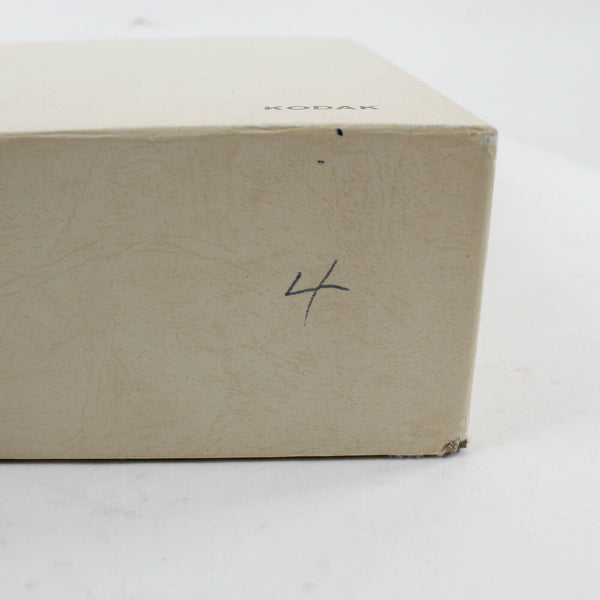 Kodak Carousel Cream Brown Box 80 Set Of 4 Slide Tray