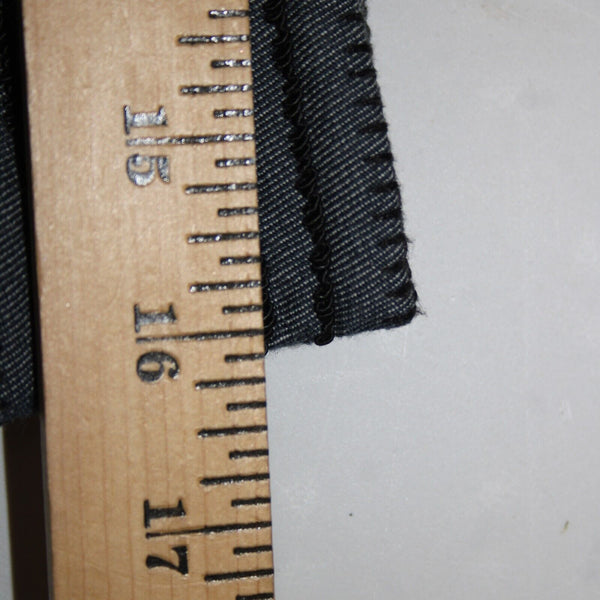 Worth Sz 8 x 30.5 Navy Black Lined Wool Cotton Spandex Pant