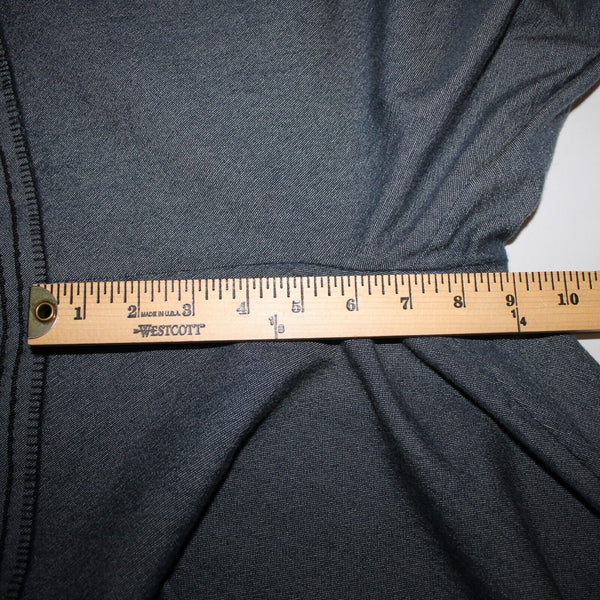 Worth Sz 8 x 30.5 Navy Black Lined Wool Cotton Spandex Pant