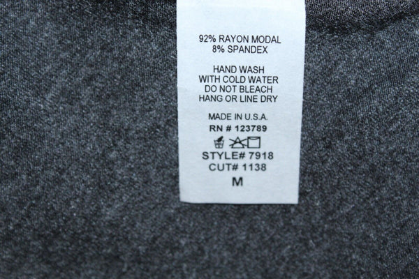 Stella Laguna Beach NEW $32 Sz M Gray Rayon Modal Spandex Jersey Dress