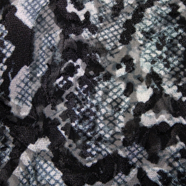 Alice Olivia NEW $295 Sz L Black Multi Color Animal Print Viscose Polyester Top