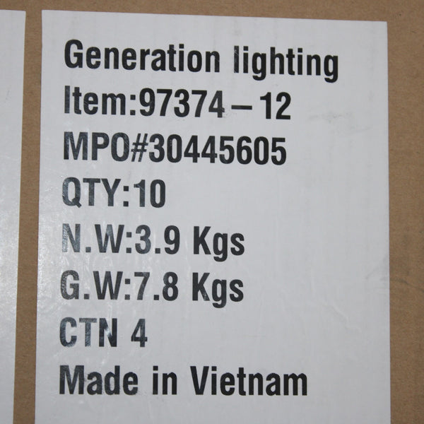 Generation 14" Wide Cage NEW Black 14" Wide 7" depth Barn Light Cage