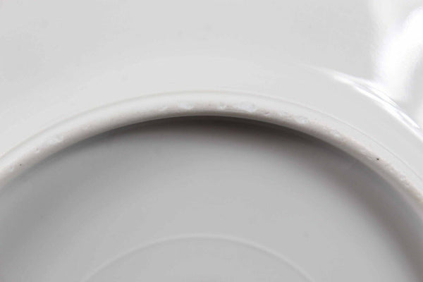 Koenigzelt Silesia Germany White Multi Floral 6" Dessert 10" Plate Set of 4