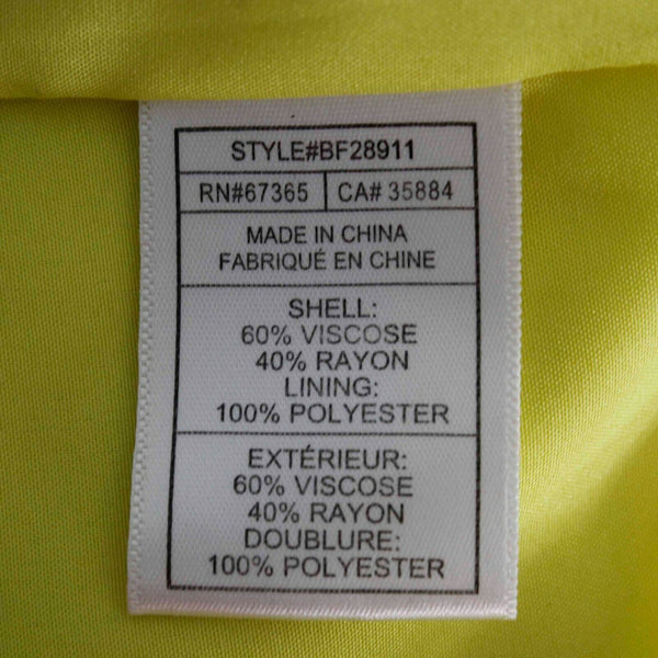 BB Dakota Sz S Yellow Open Back Tank Viscose Rayon Polyester Dress