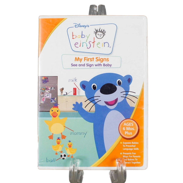 Disney Baby Einstein My First Signs 2007 Ages 6Mos and Up DVD