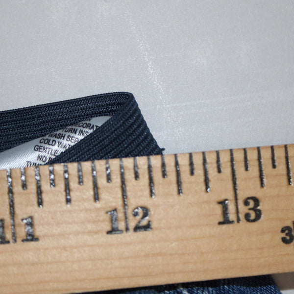 Life Nature Love Jeans Sz S X 30 Blue Denim Elastic Waist Pockets 100% Cotton