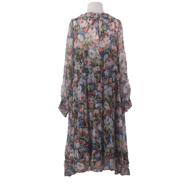 Anthropologie Dress NEW $180 Sz M Black Multi Colored 2 Piece Boho Dress