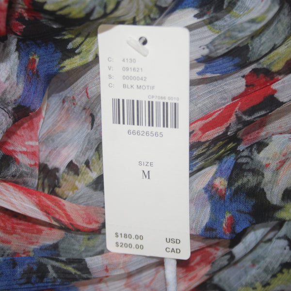 Anthropologie Dress NEW $180 Sz M Black Multi Colored 2 Piece Boho Dress