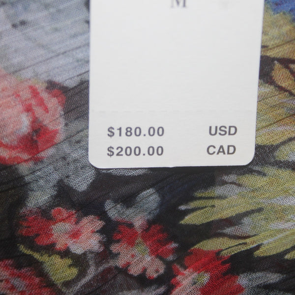 Anthropologie Dress NEW $180 Sz M Black Multi Colored 2 Piece Boho Dress