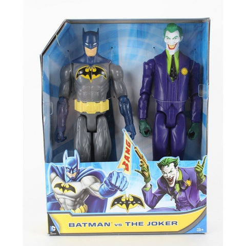 Mattel Batman 2014 Batman VS The Joker 10" Action 2 Pack Figures