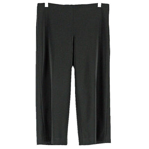 White House Black Market 4 x 21.5" Black Poly Spandex Legacy Crop Capri Pant