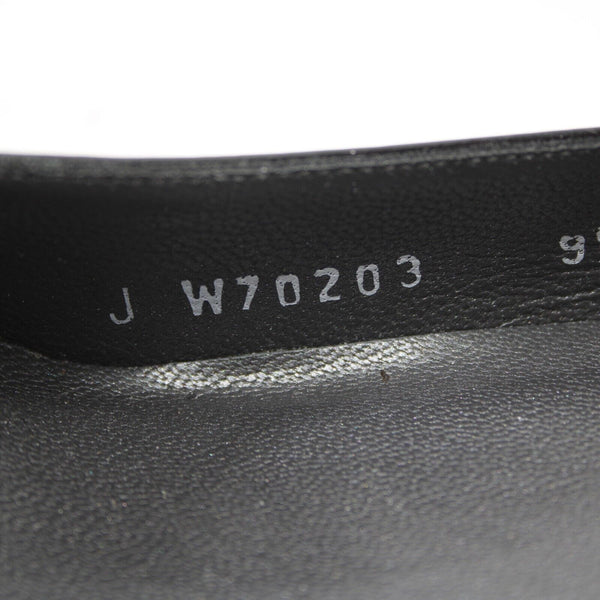 Stuart Weitzman Sz 9.5 M Black Patent Leather Upper Leather Inner 3" AS IS Heels