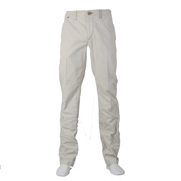 Robert Graham Pant Classic Sz 30 x  34 Cream Pockets Straight Leg 100% Cotton