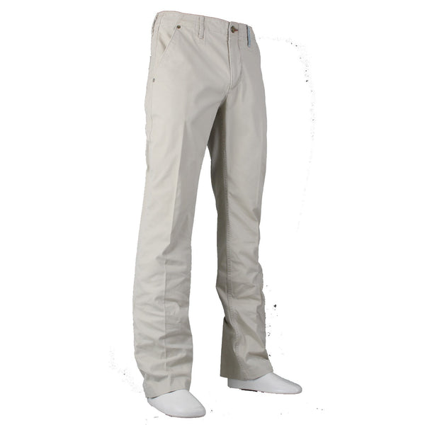 Robert Graham Pant Classic Sz 30 x  34 Cream Pockets Straight Leg 100% Cotton