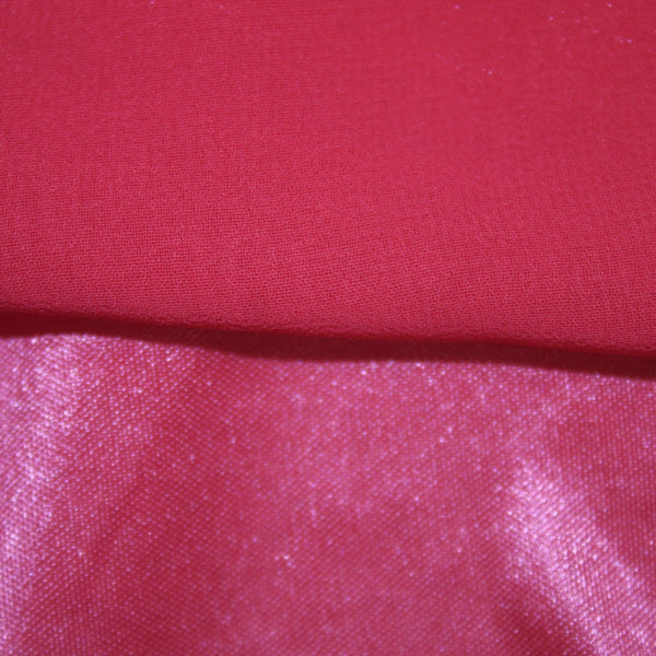 New York And Company Dress Sz XL Pink Lined 3/4 Sleeve Gathered Dress