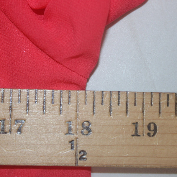 New York And Company Dress Sz XL Pink Lined 3/4 Sleeve Gathered Dress