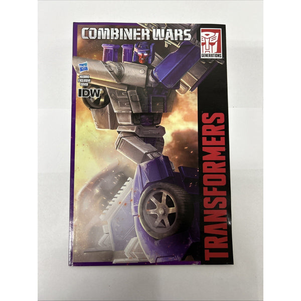 Hasbro Comic Book Transformers Combiner Wars Comic Book