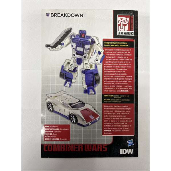 Hasbro Comic Book Transformers Combiner Wars Comic Book