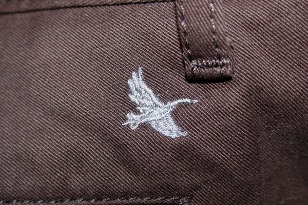Eddie Bauer Legendwash Sz 0 x 31 Brown Slash Pocket 100% Cotton Pant