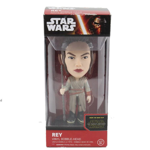 Funko Star Wars Rey 7" Vinyl Wacky Wobbler Bobble Head Collectible