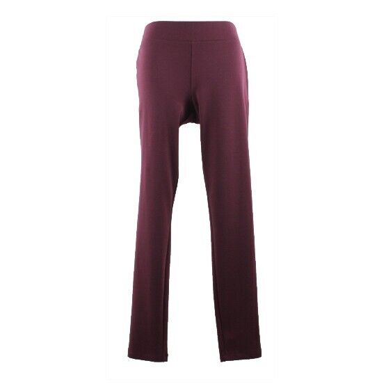 Calvin Klein NEW S x 31" Burgundy Poly Rayon Spandex Knit Legging Pant