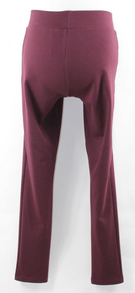 Calvin Klein NEW S x 31" Burgundy Poly Rayon Spandex Knit Legging Pant