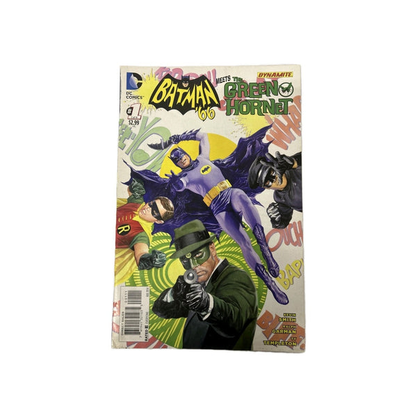 Batman 66 Meets Green Hornet # 1 Mike Allred Comic Book