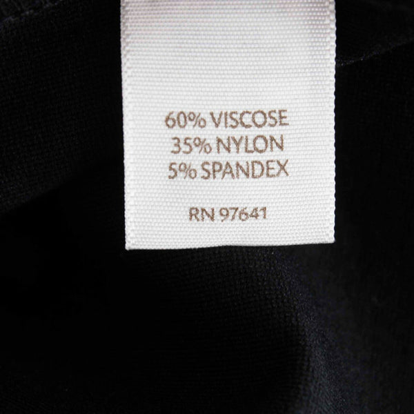 J Jill NEW $79 Sz XSP x 24 Black Zip Pockets Stretch Knit Skinny Pant