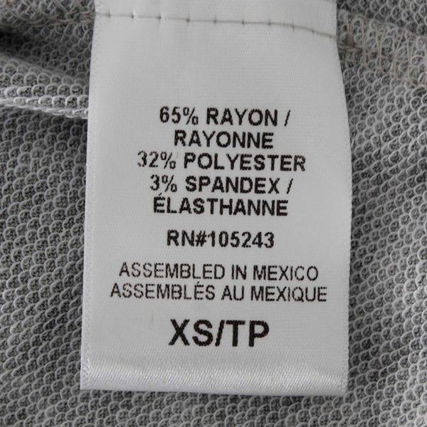 Bobeau NEW Sz XS Gray Boho Button Pocketed Rayon Polyester Wrap Sweater