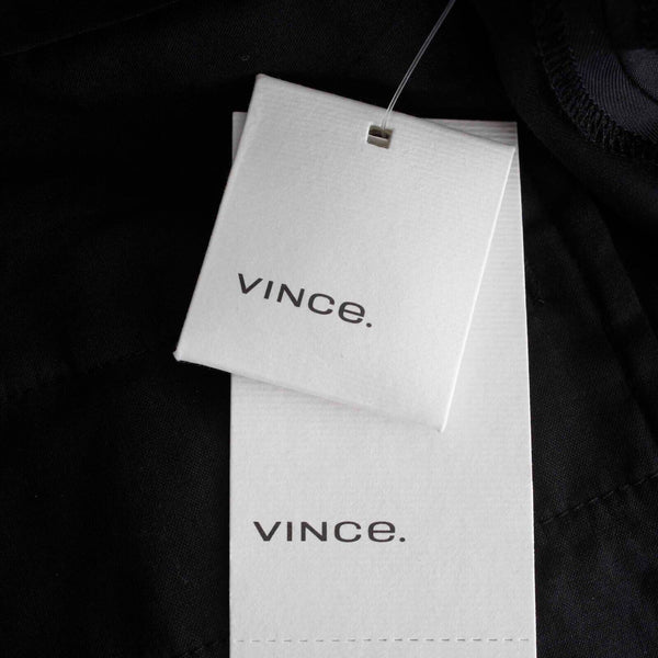Vince NEW $235 Sz 4 x 27 Black Pockets Belt Loops Cupro Blend Woven Jogger Pant