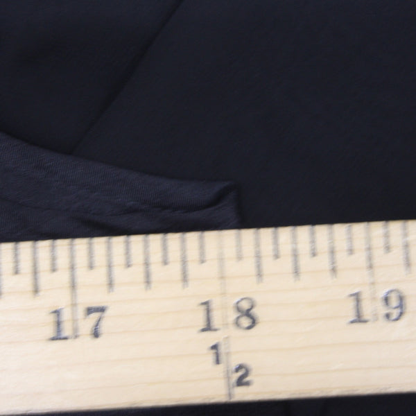 Eileen Fisher Dress NEW Sz SP Black 2 PC Drop Waist Ruffle Recycled Poly Dress