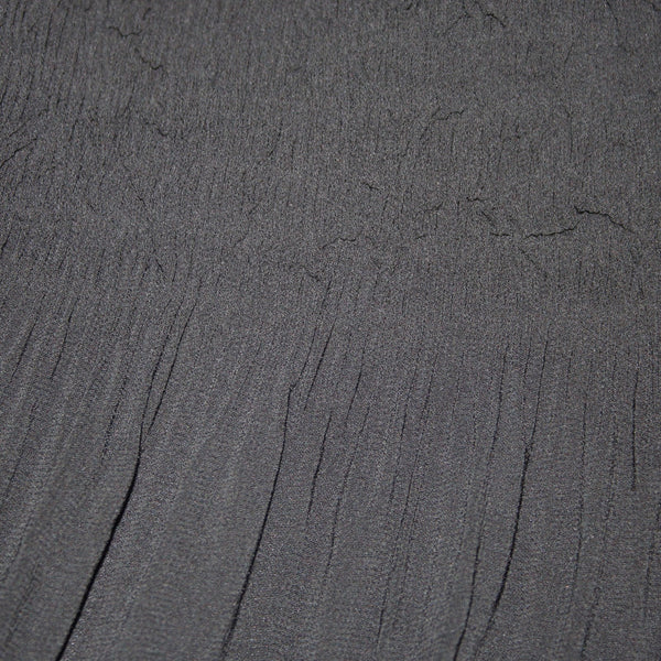 Eileen Fisher Dress NEW Sz SP Black 2 PC Drop Waist Ruffle Recycled Poly Dress