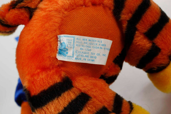 Classic Toys Tigger Velour Jacket Halloween Jacket Classic 10" Plush Doll