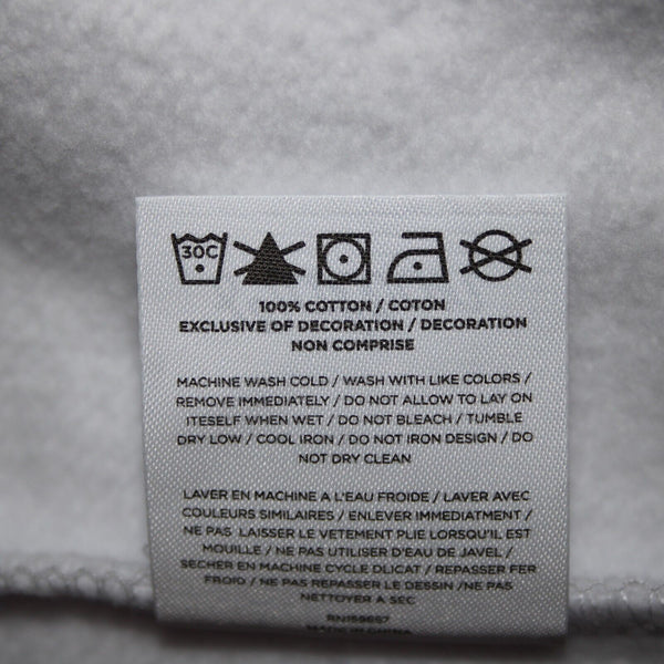 Malbon NEW Sz M White Multi Color Logo Long Sleeve 100% Cotton Sweatshirt Top