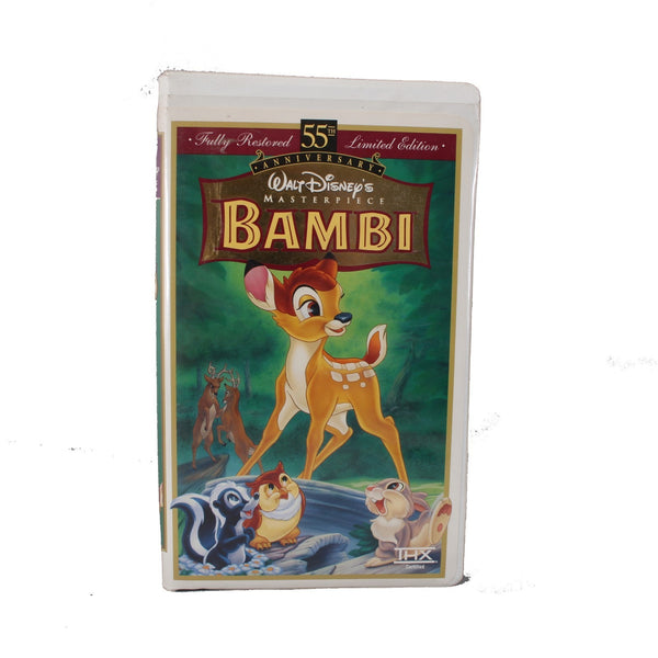 Disney VHS Bambi Fully Restored Special Edition VHS