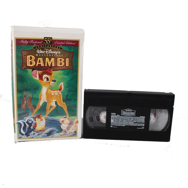 Disney VHS Bambi Fully Restored Special Edition VHS