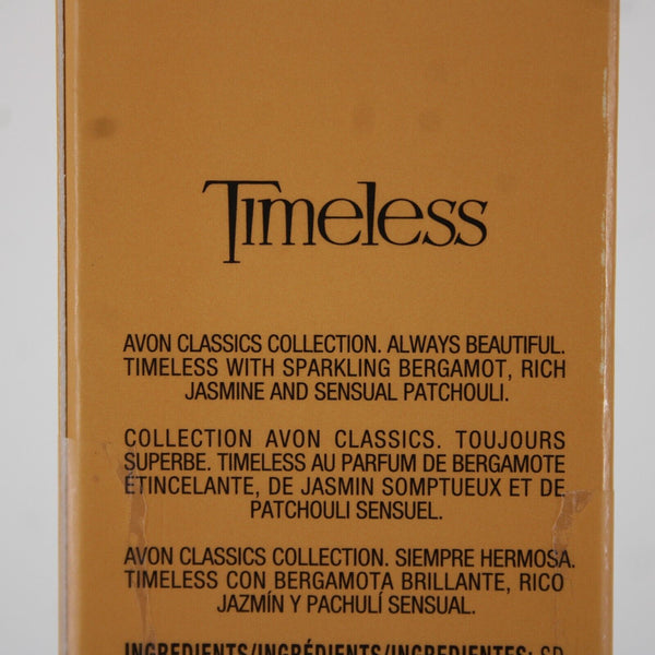 Avon NEW Classics Collection Timeless 50ml 1.7 fl oz Cologne Spray