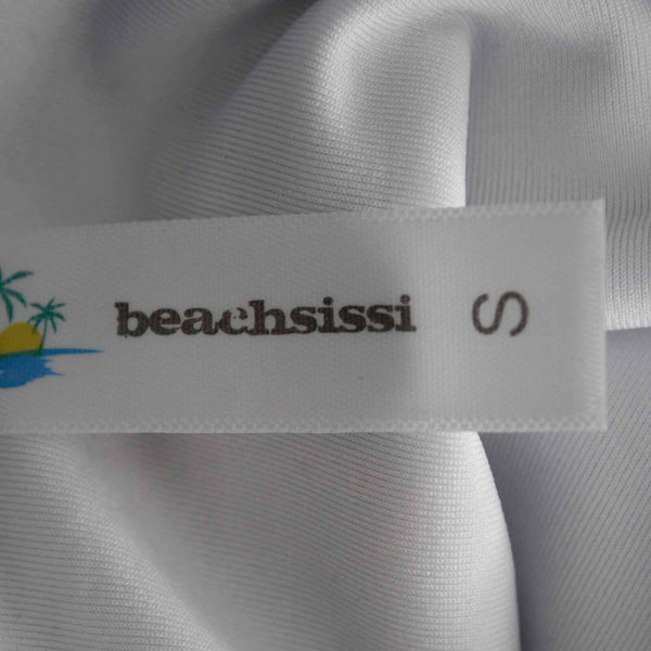 Beachsissi NEW Sz S Purple Multi Floral Adjustable String Sides Bikini Bottom