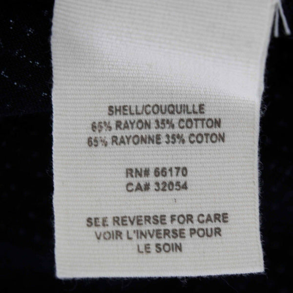 Free People Sz 2 Black Blue Multi Ruffle Sides Applique V Rayon Blend Dress