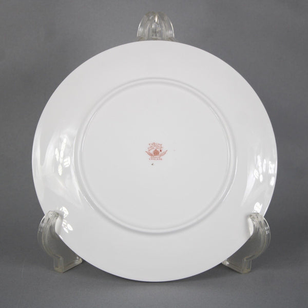 Tuscan Fine English Multi Color Leaf Motif Bone China 8" Plate