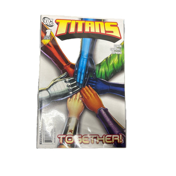 DC Comics Comic Book Titans Together #1 Vol. 2 June 2008 Comic Book