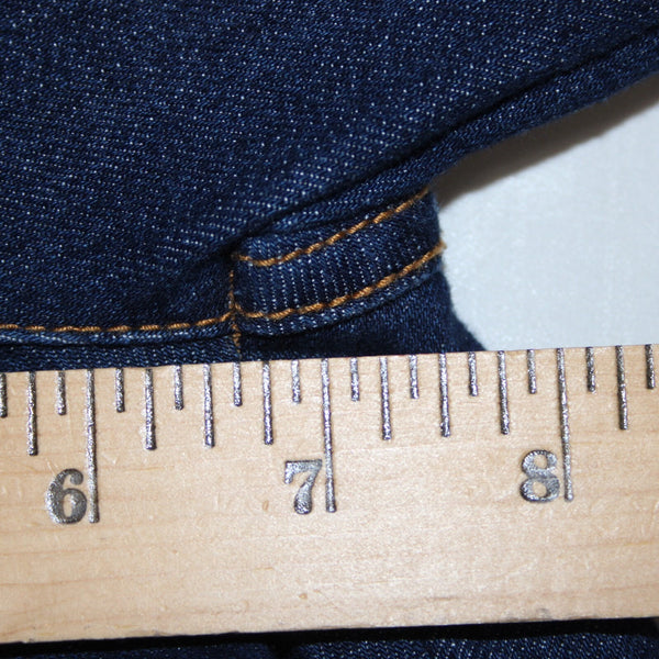 Free People Sz 26 x 34.5 Blue Denim Pockets Boot Cut Cotton Polyester Jeans
