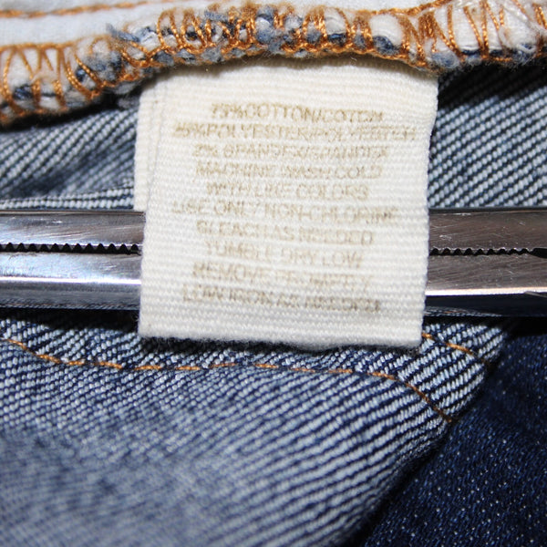Free People Sz 26 x 34.5 Blue Denim Pockets Boot Cut Cotton Polyester Jeans